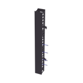 Kit Organizador Vertical de Cable Sencillo para Rack Abierto de 24 Unidades para EIQR3224 y EIRL5524DR.